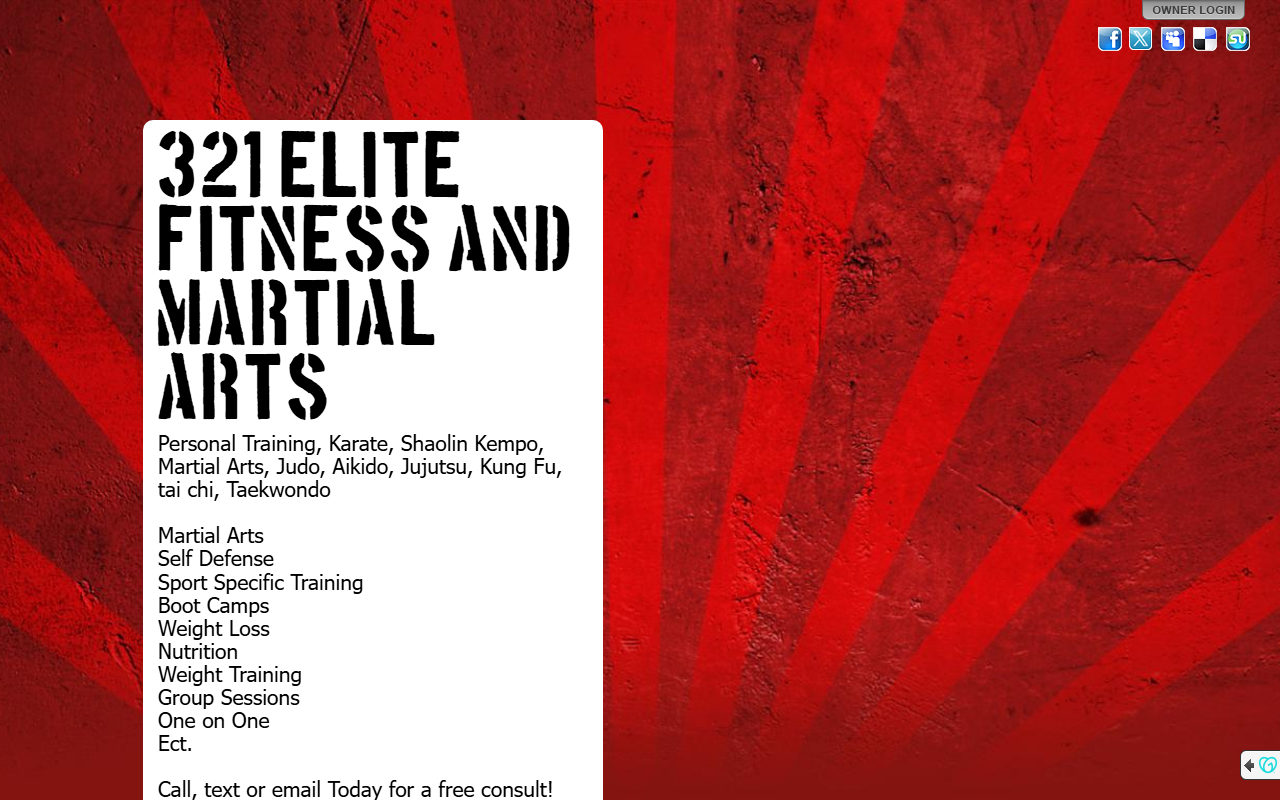 321elitefitness.com screenshot