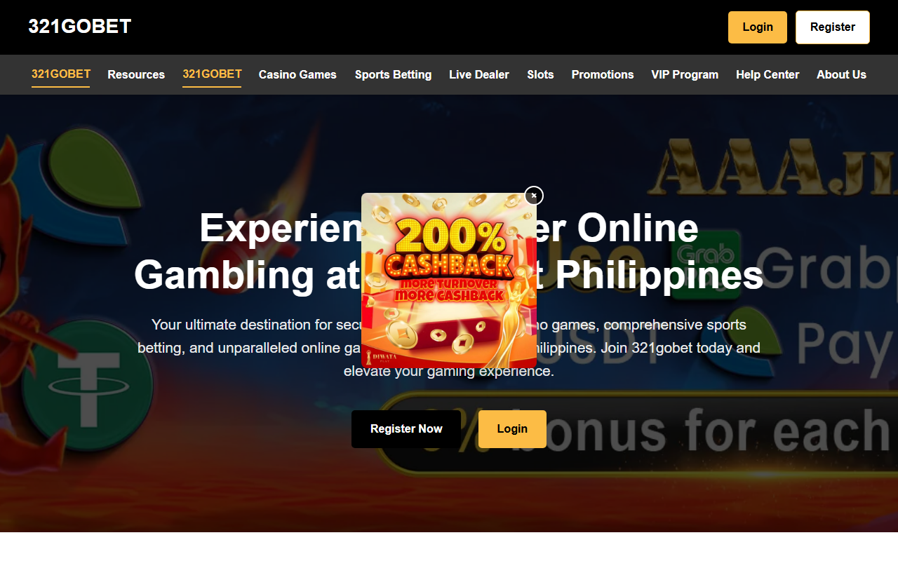 321gobetvip8.com screenshot