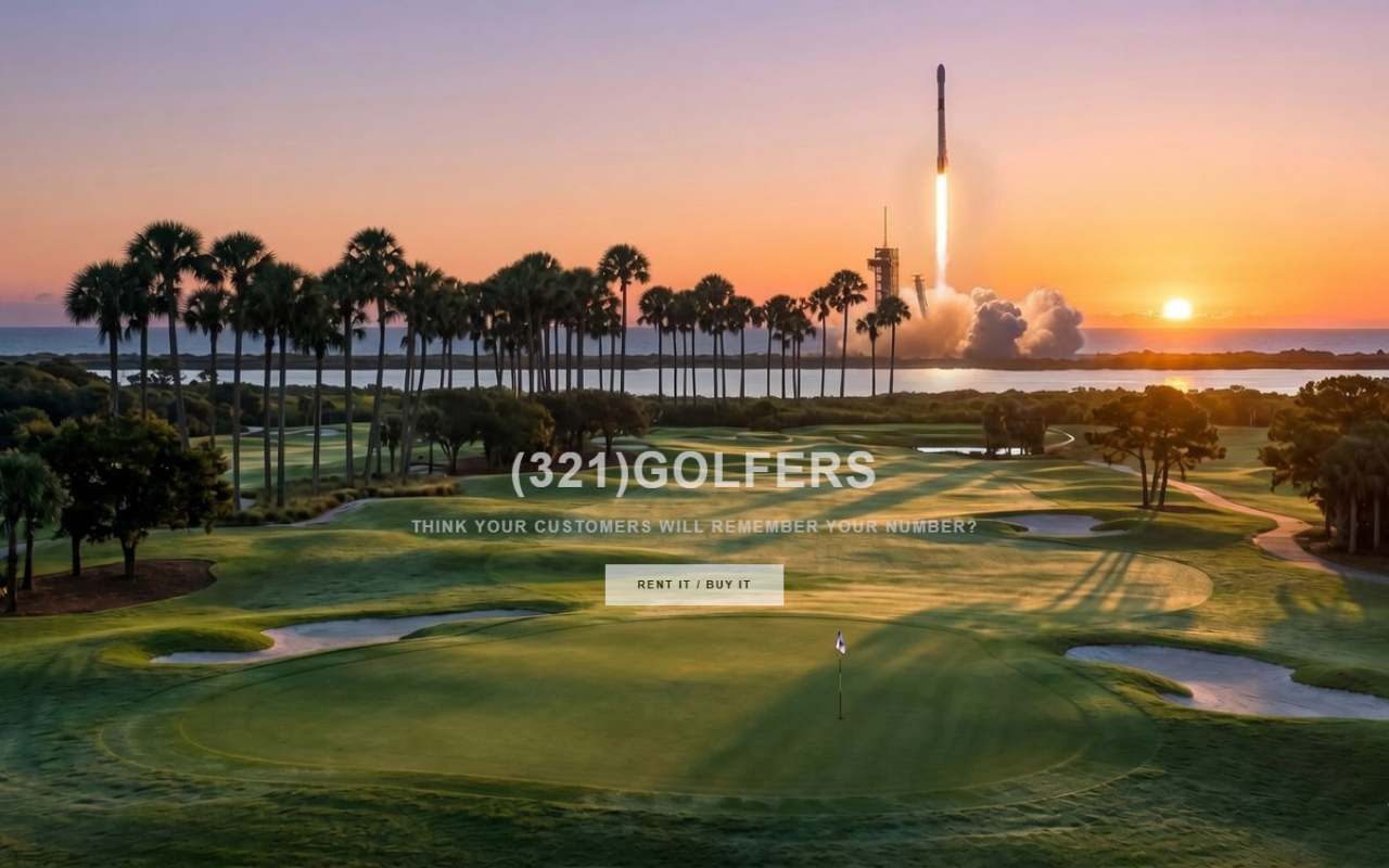 321golfers.com screenshot
