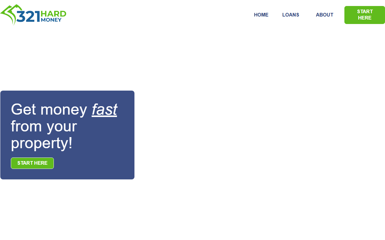 321hardmoney.com screenshot