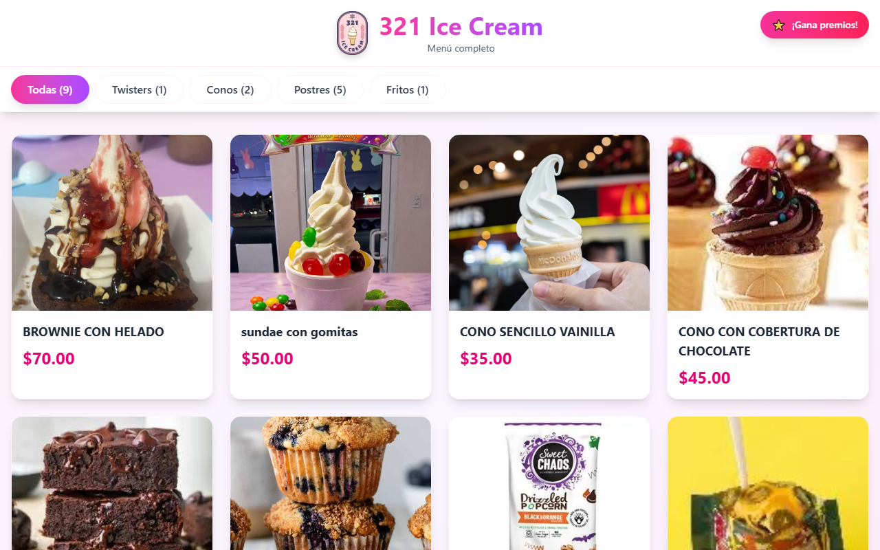 321icecream.com screenshot