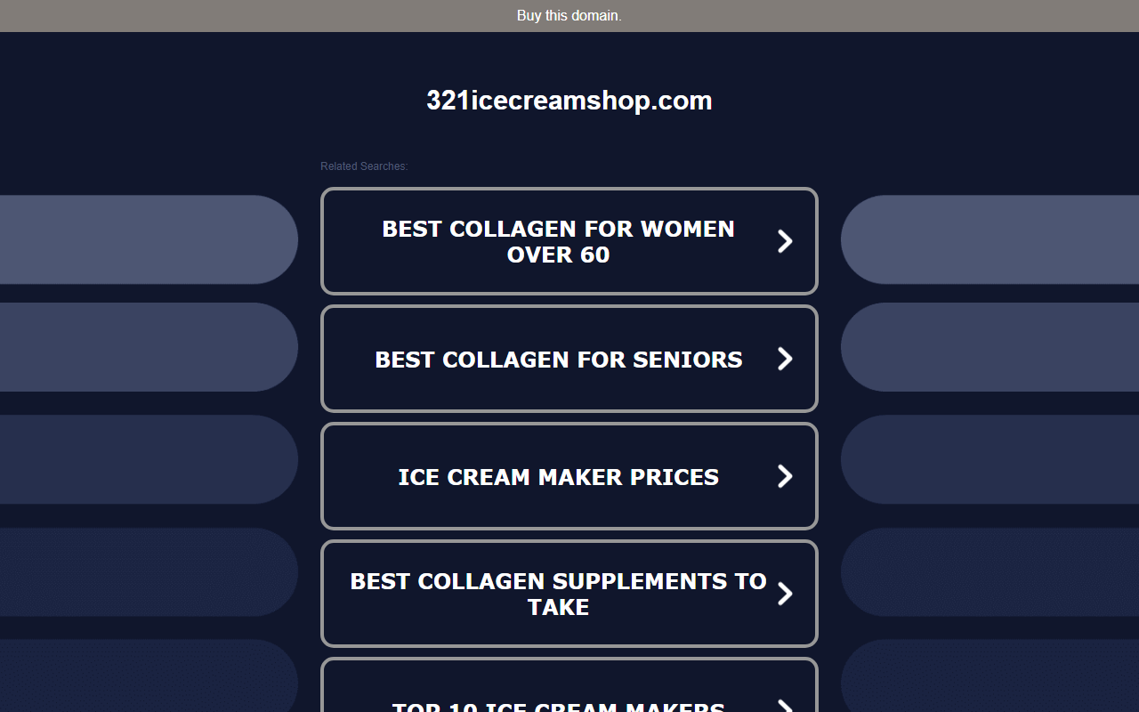321icecreamshop.com screenshot