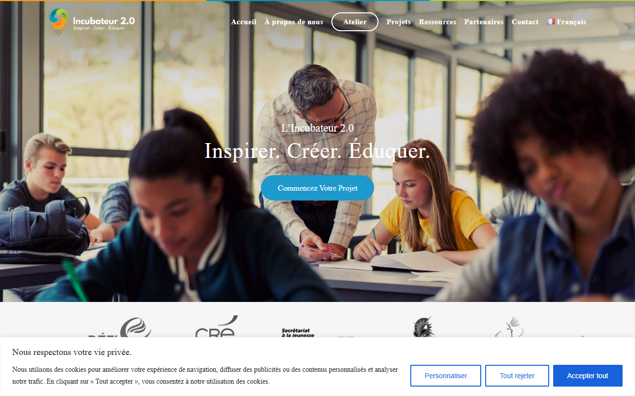321incubateur.com screenshot