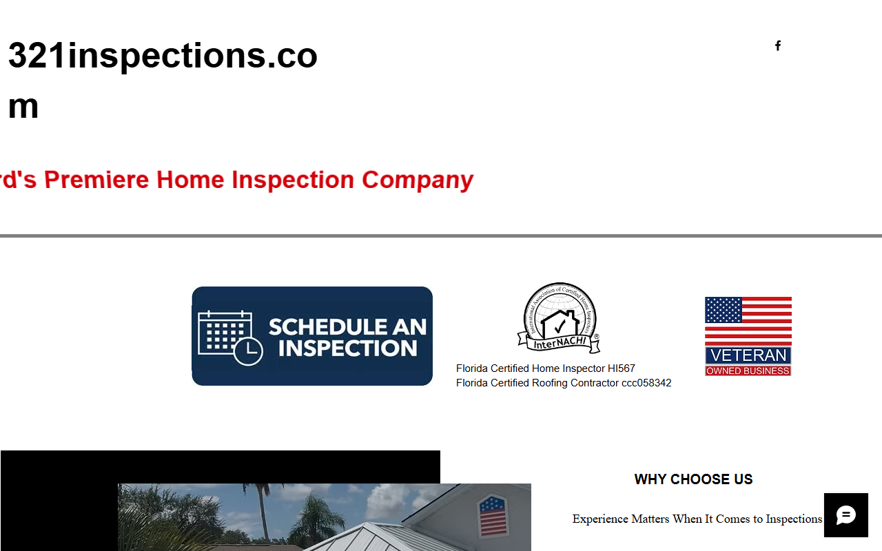 321inspections.com screenshot