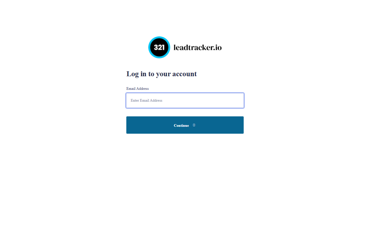 321leadtracker.com screenshot