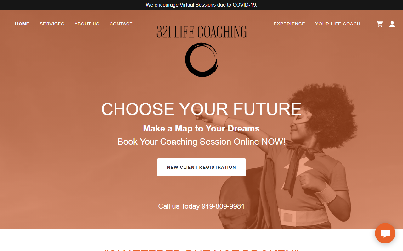 321lifecoach.com screenshot