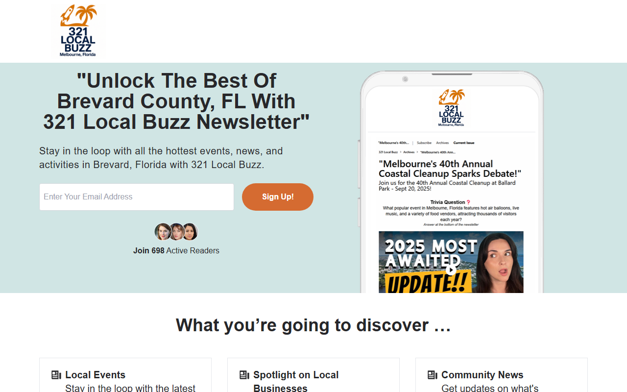 321localbuzz.com screenshot