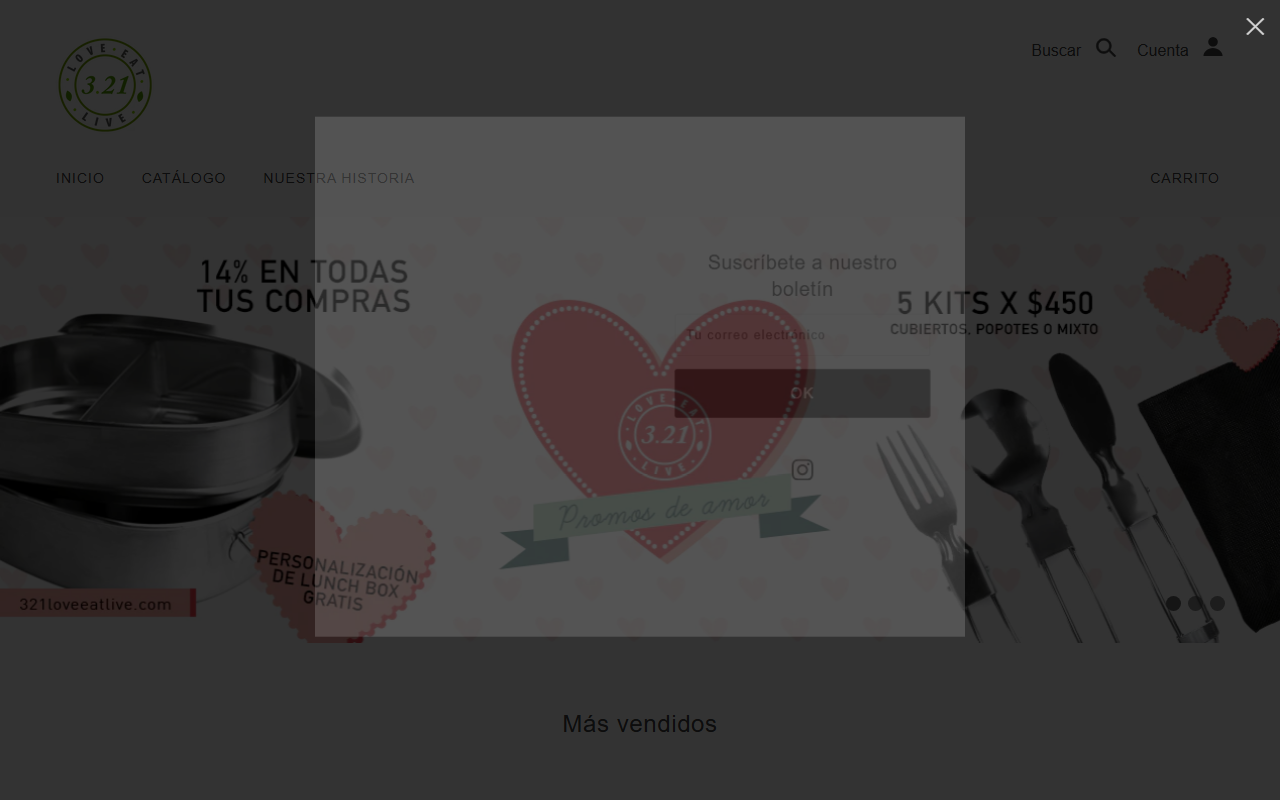 321loveeatlive.com screenshot