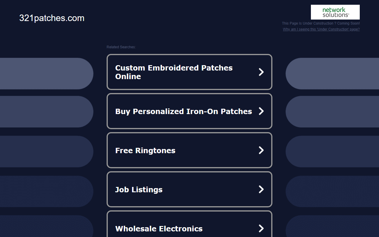 321patches.com screenshot