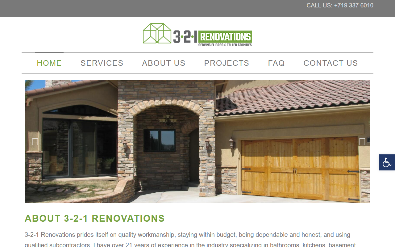 321renovations.com screenshot