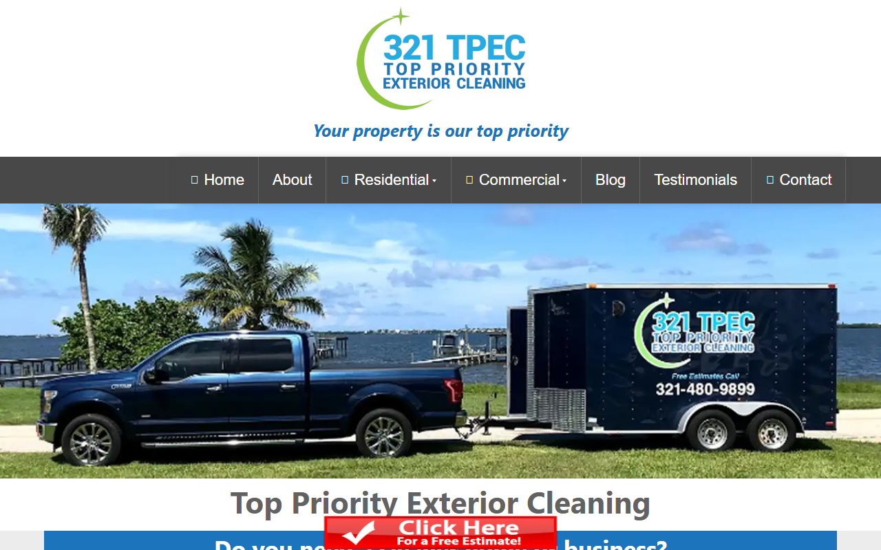321roofclean.com screenshot