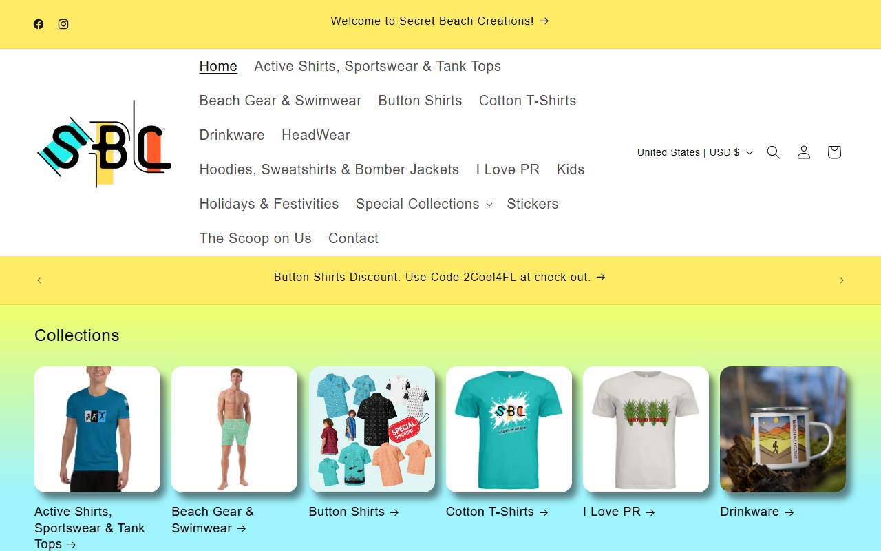 321secretbeach.com screenshot