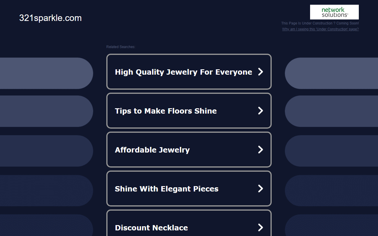 321sparkle.com screenshot