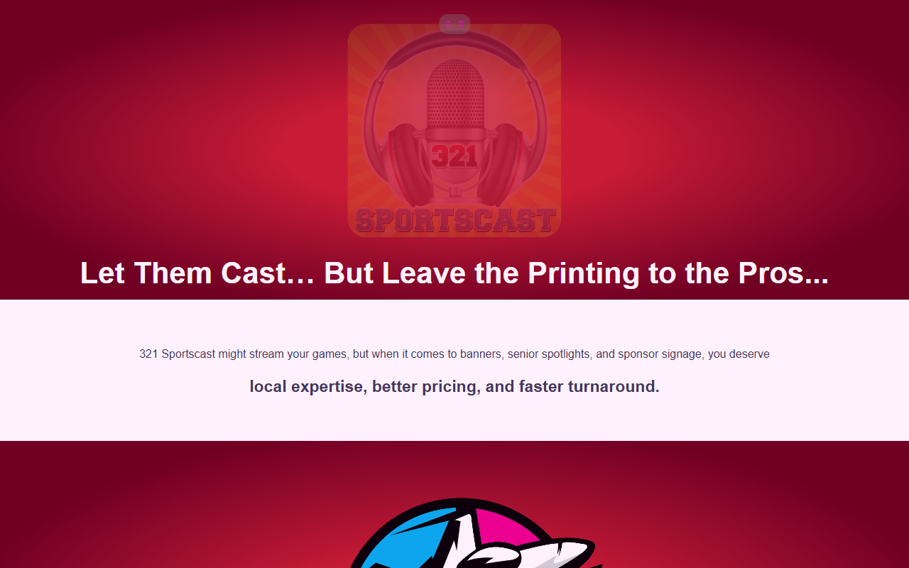 321sportscast.com screenshot