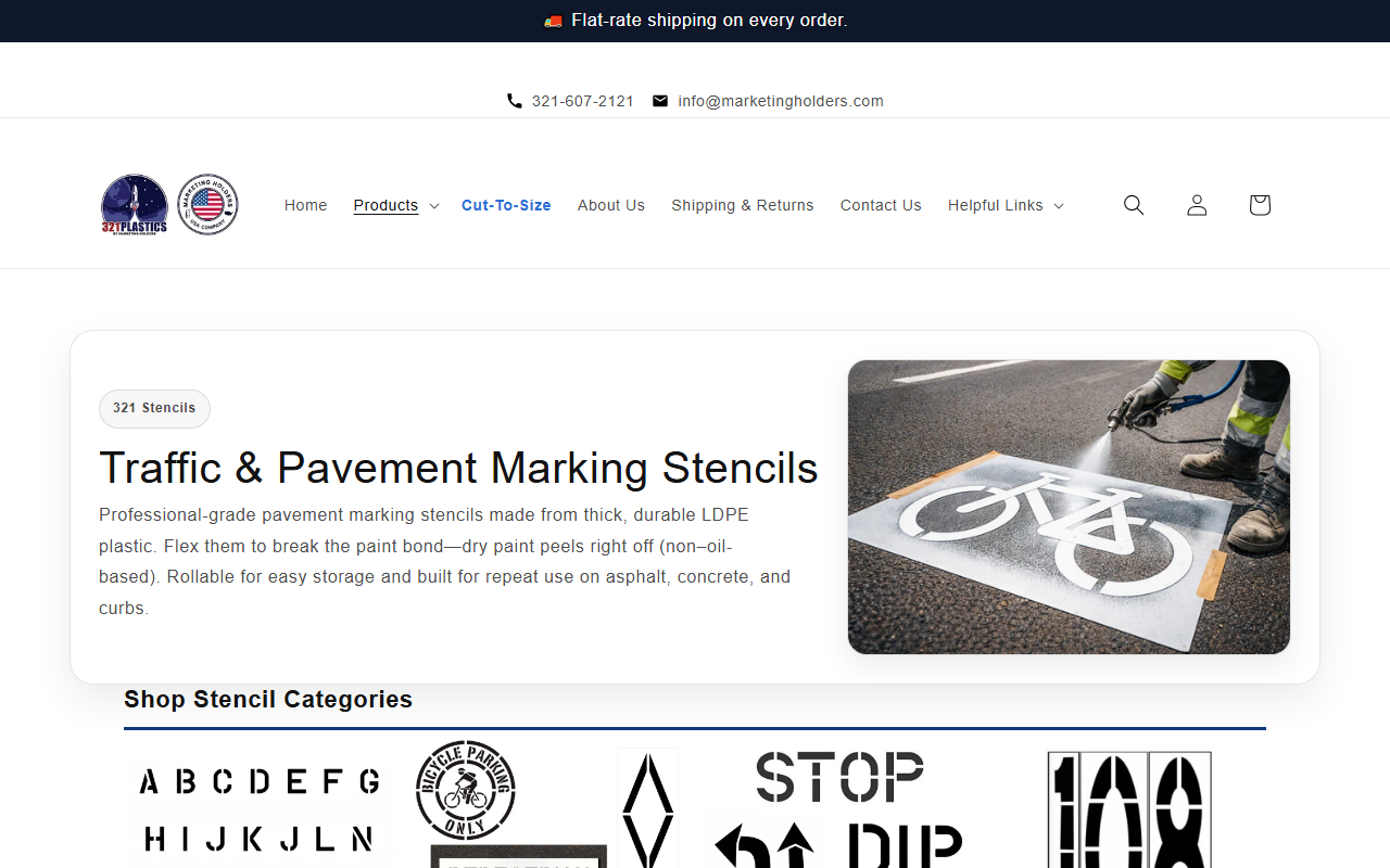 321stencil.com screenshot