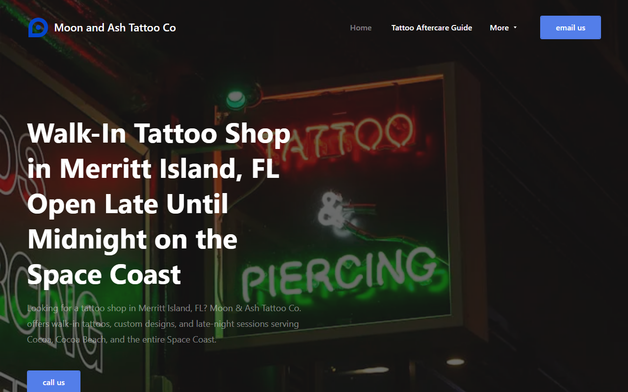 321tattoos.com screenshot