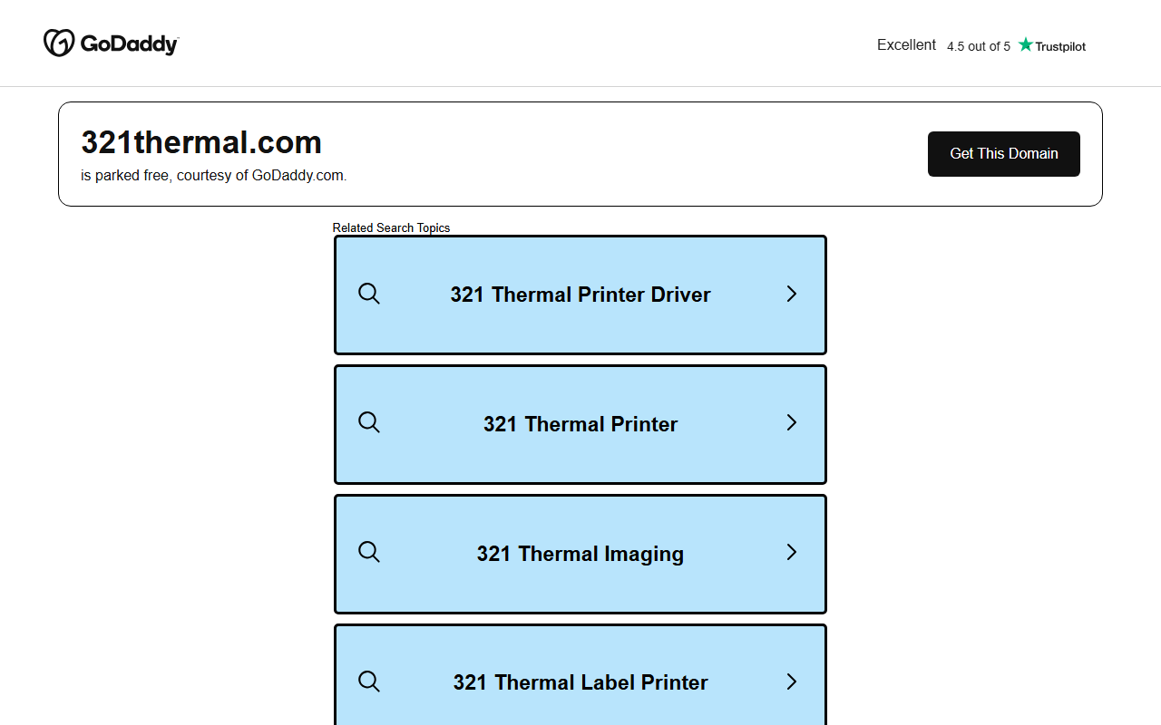 321thermal.com screenshot
