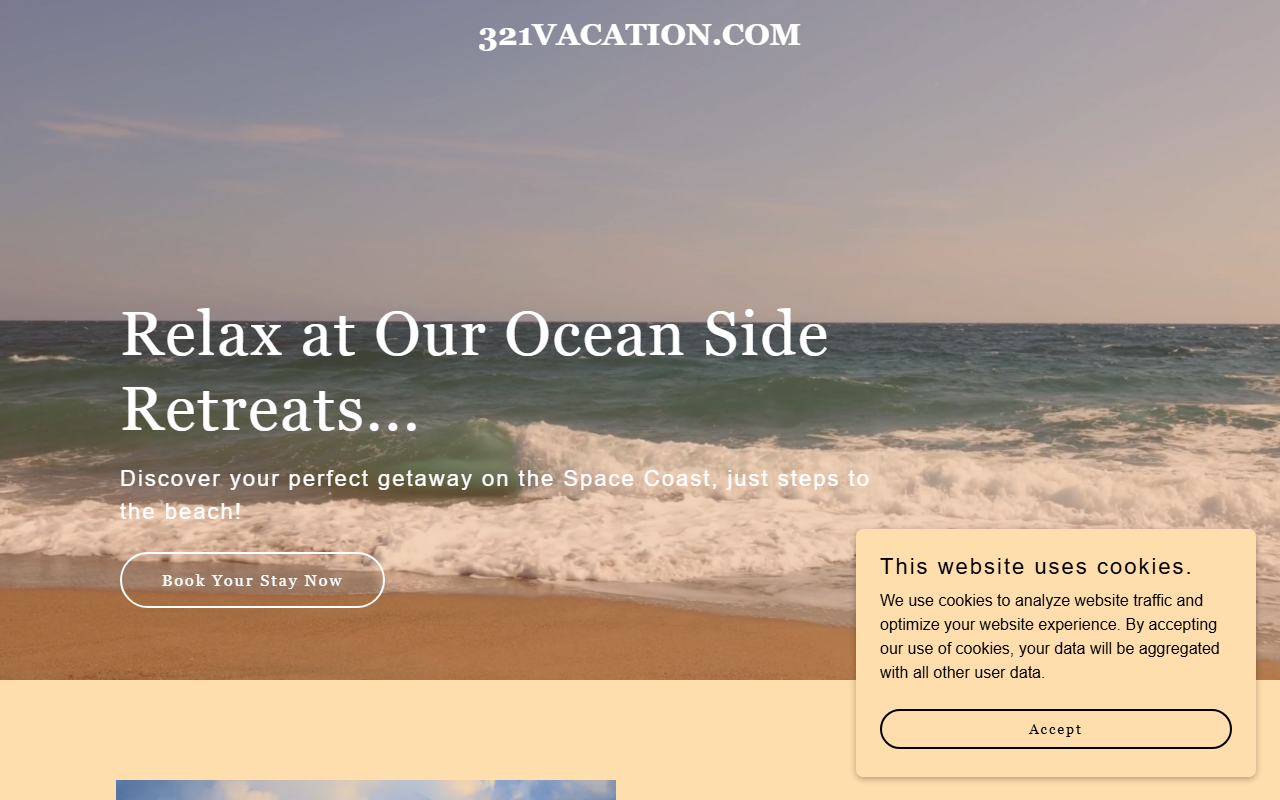 321vacation.com screenshot