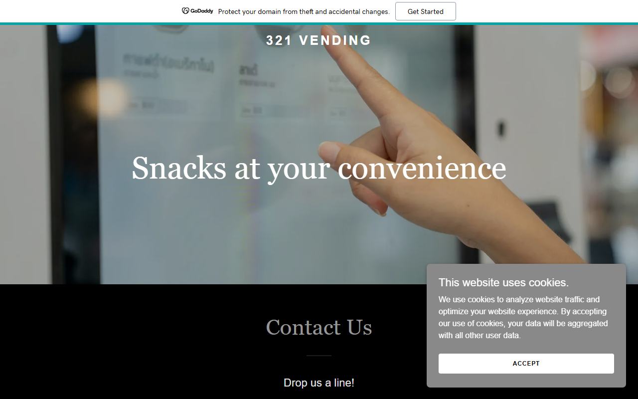321vending.com screenshot