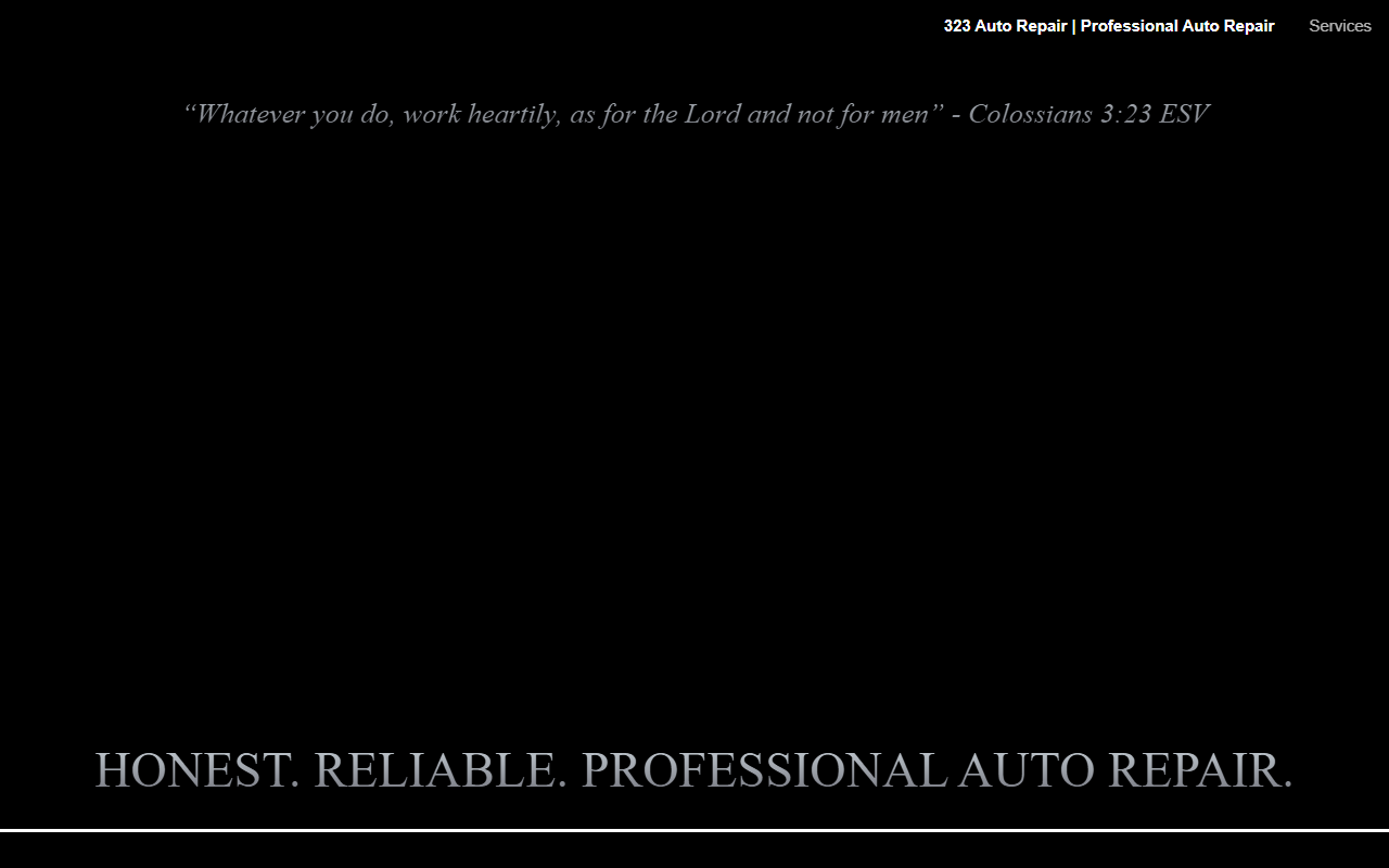 323autorepair.com screenshot
