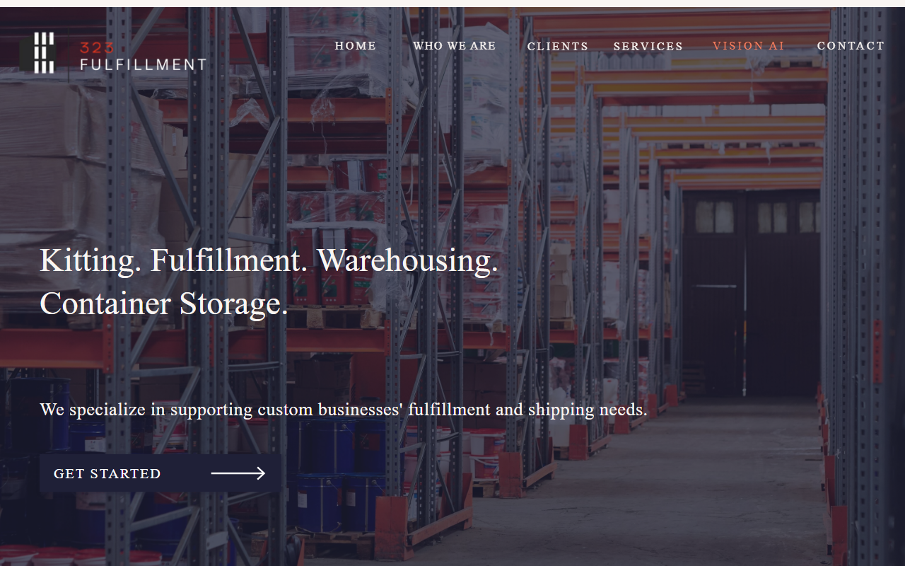 323fulfillment.com screenshot