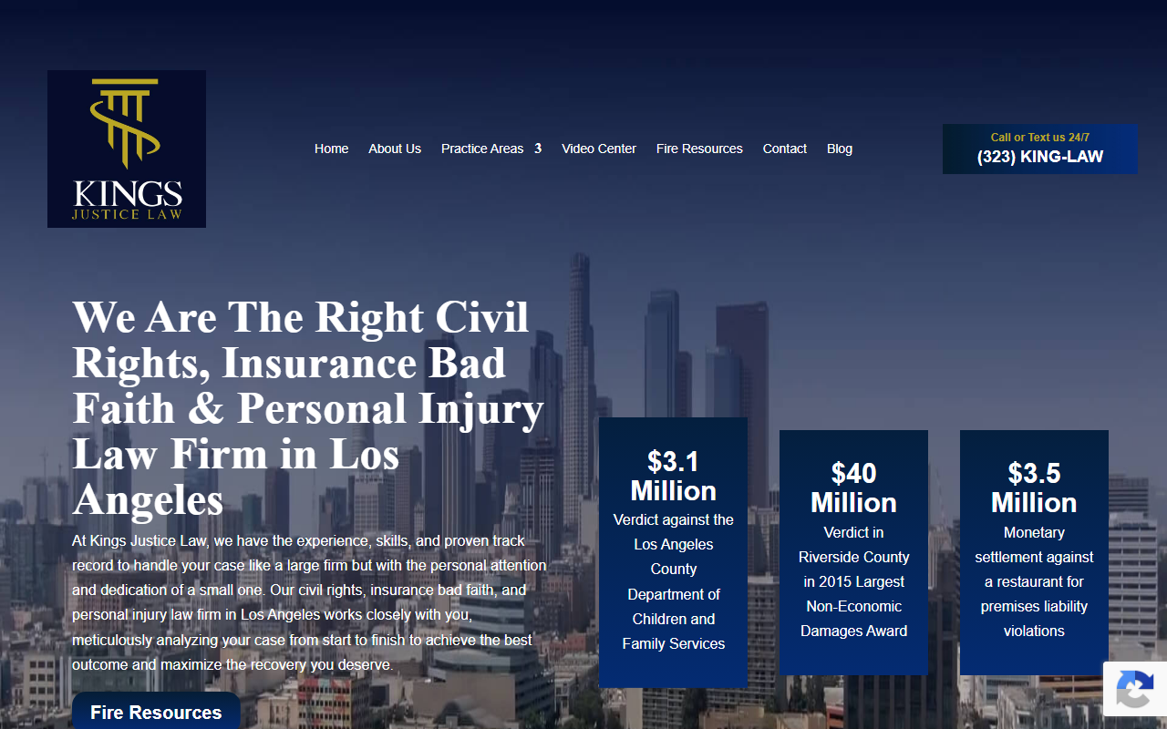323kinglaw.com screenshot