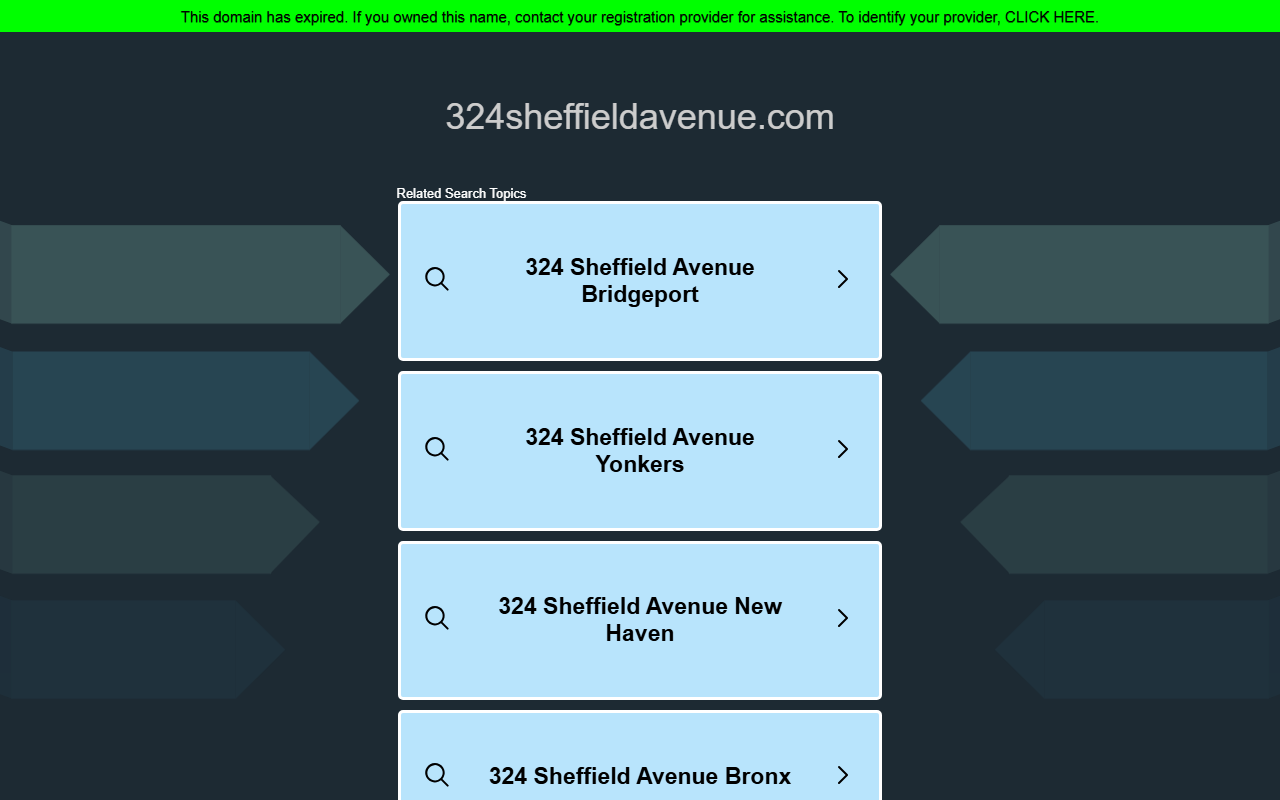 324sheffield.com screenshot