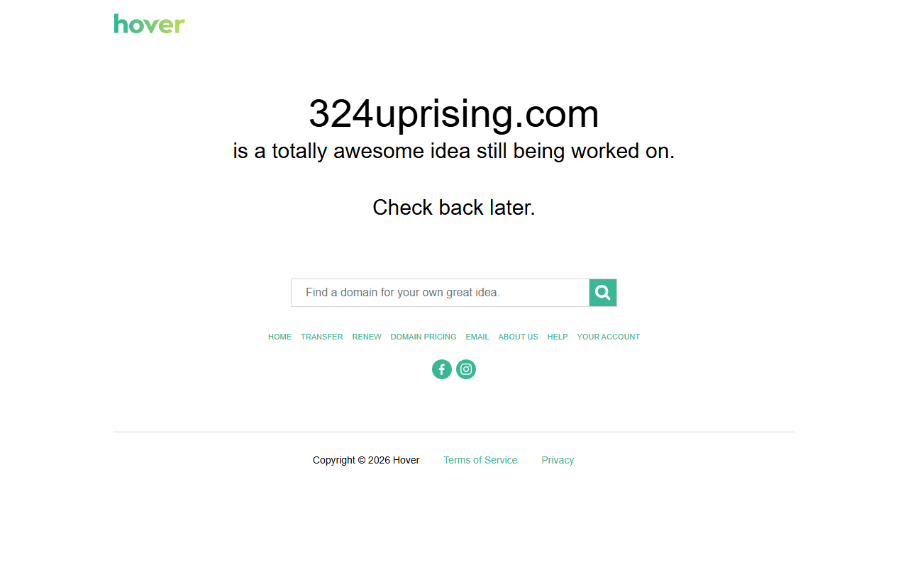 324uprising.com screenshot