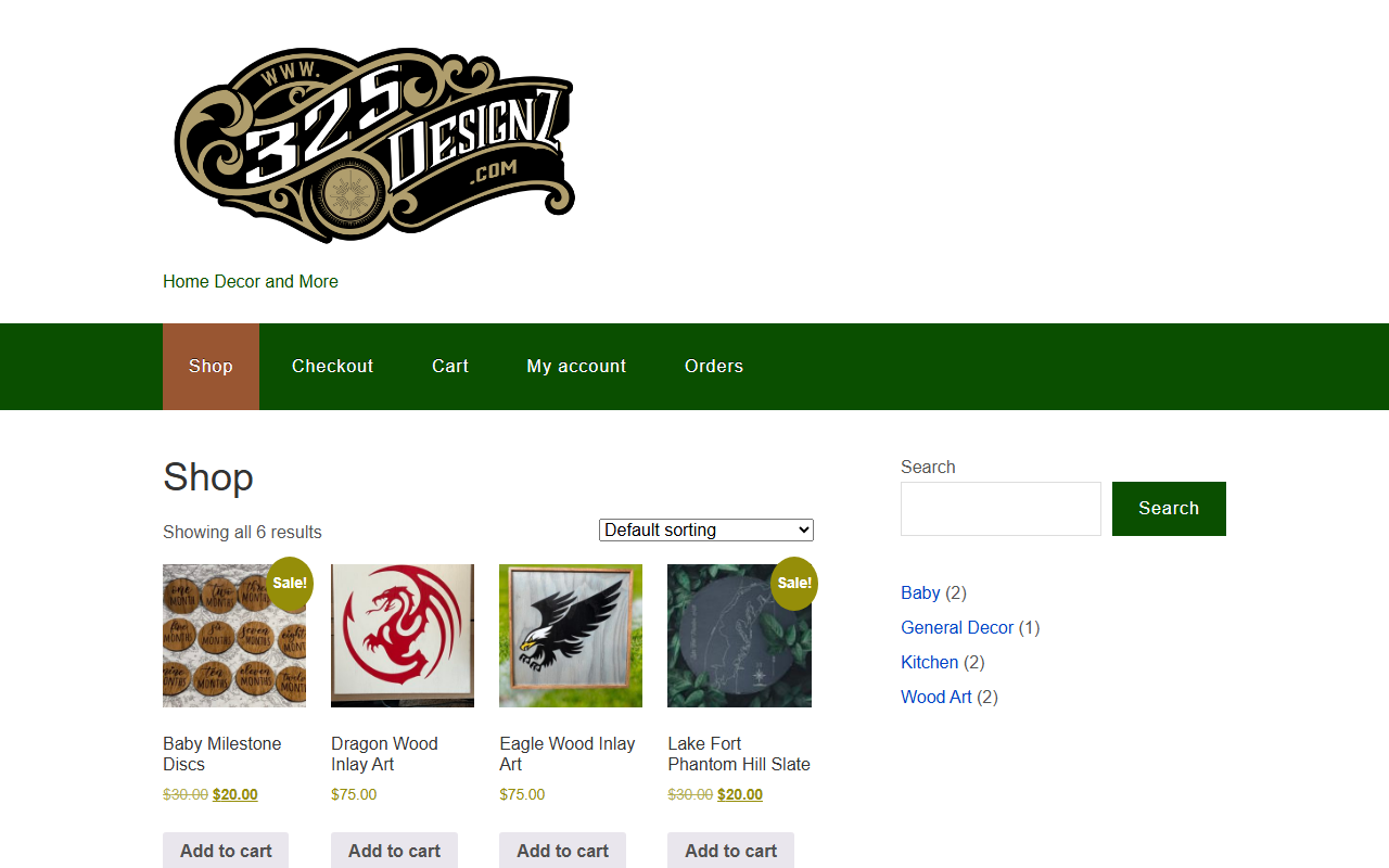 325designz.com screenshot