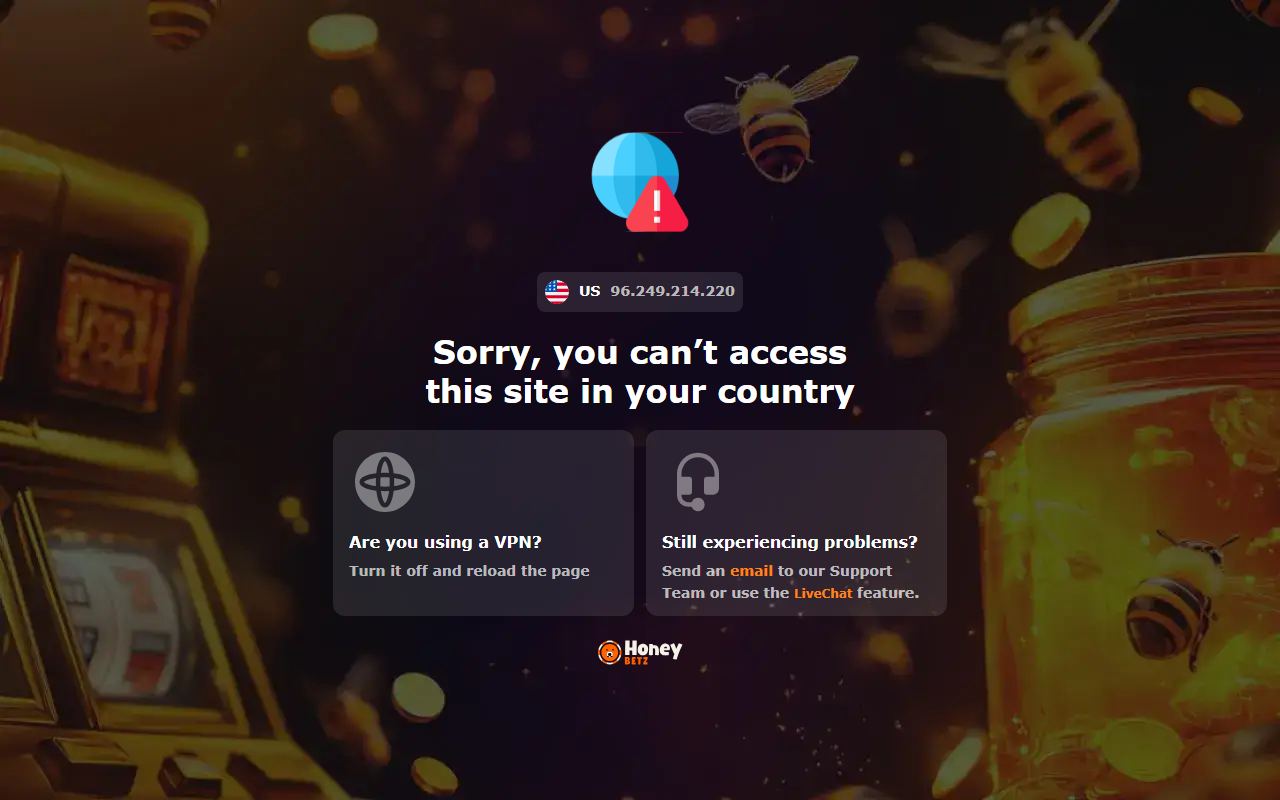 326honeybetz.com screenshot