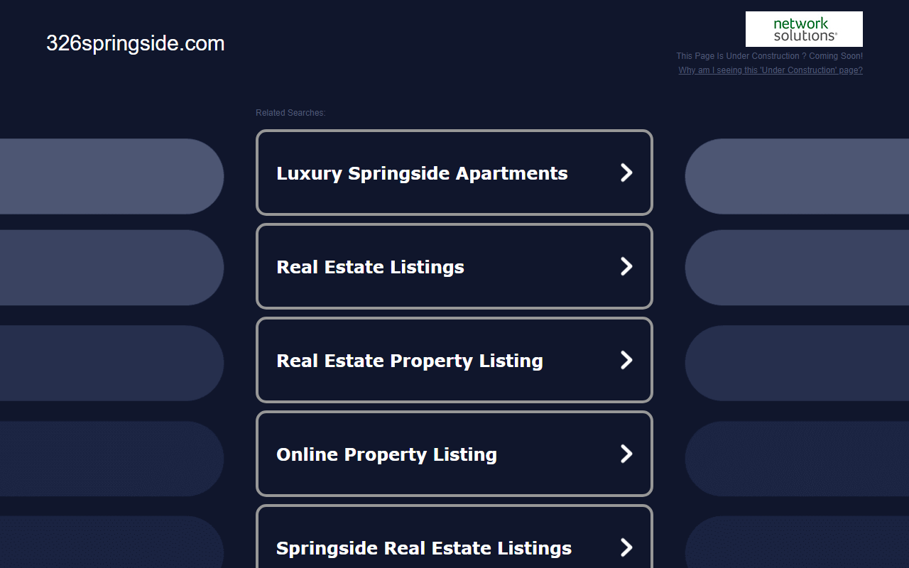 326springside.com screenshot