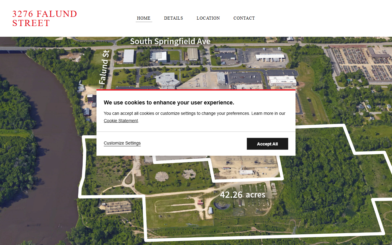 3276falund.com screenshot