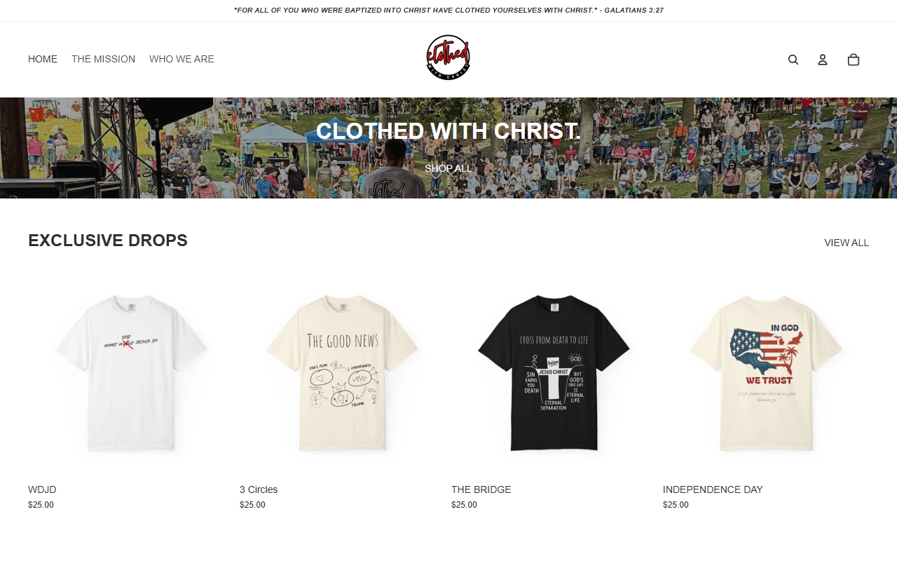 327clothed.com screenshot