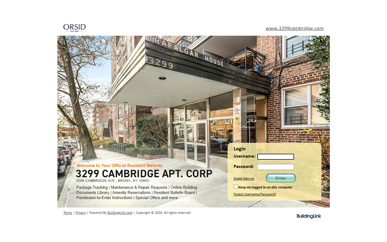 3299cambridge.com screenshot