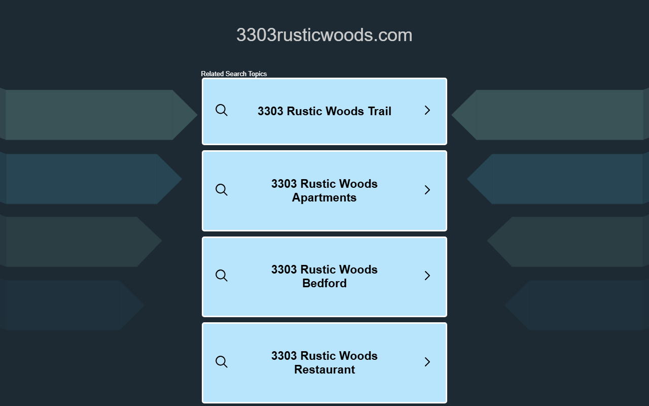 3303rusticwoods.com screenshot