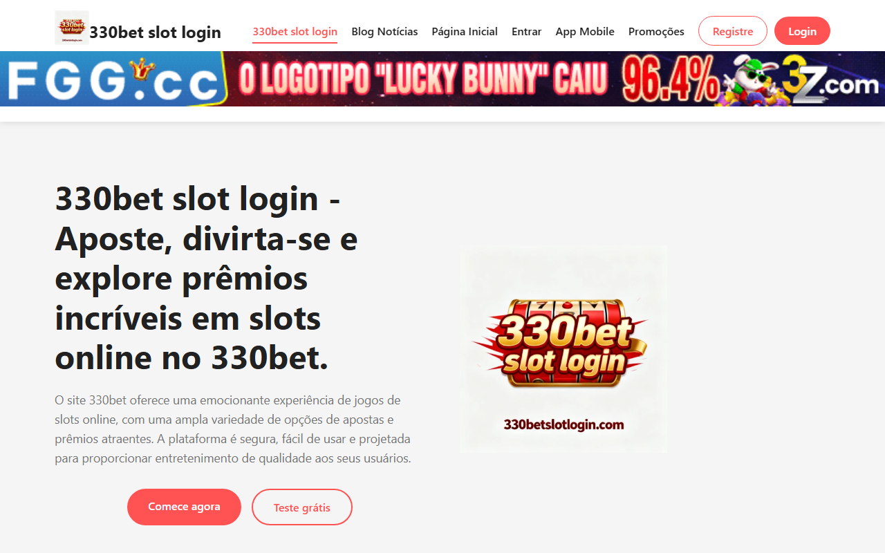 330betslotlogin.com screenshot