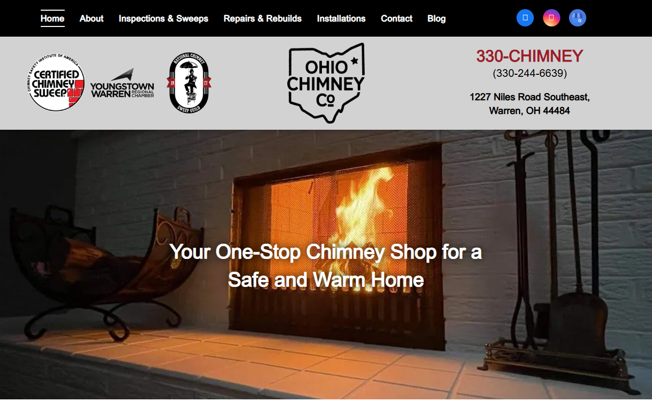 330chimney.com screenshot
