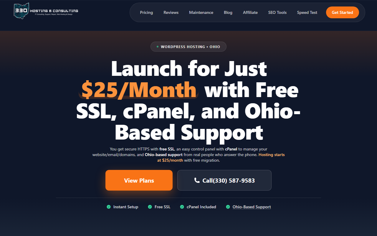 330hosting.com screenshot