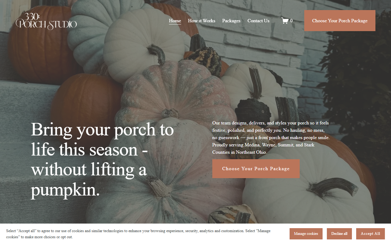 330porchstudio.com screenshot