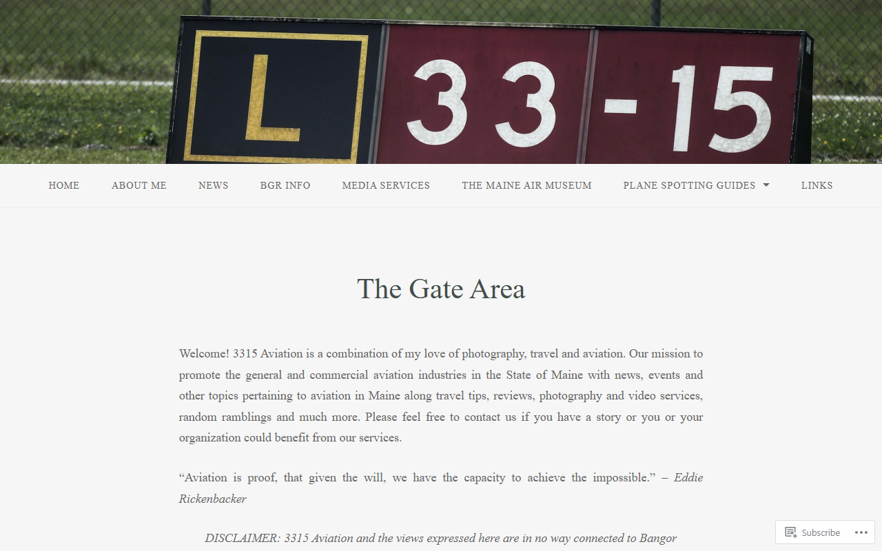3315aviation.com screenshot