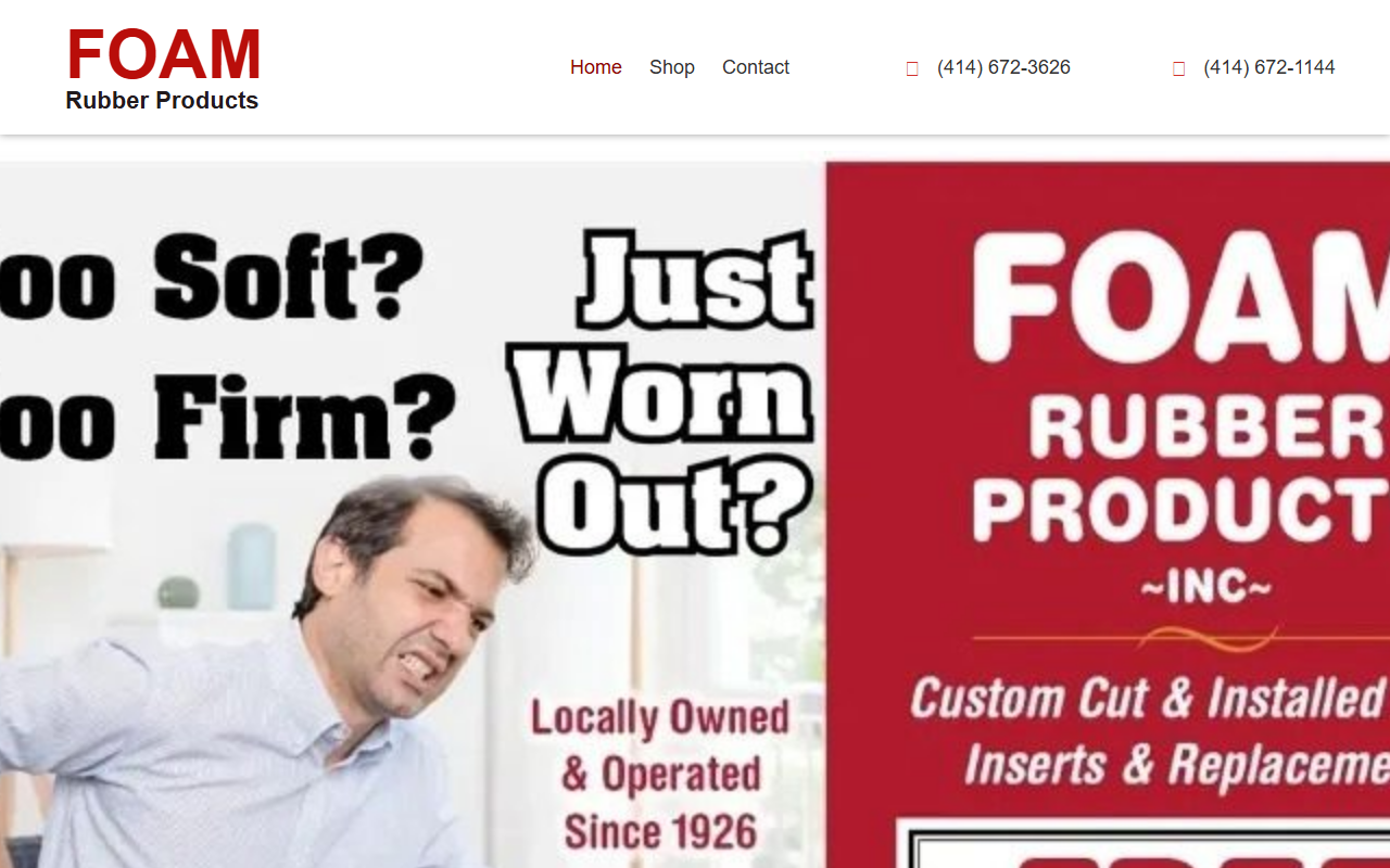 331buyfoam.com screenshot