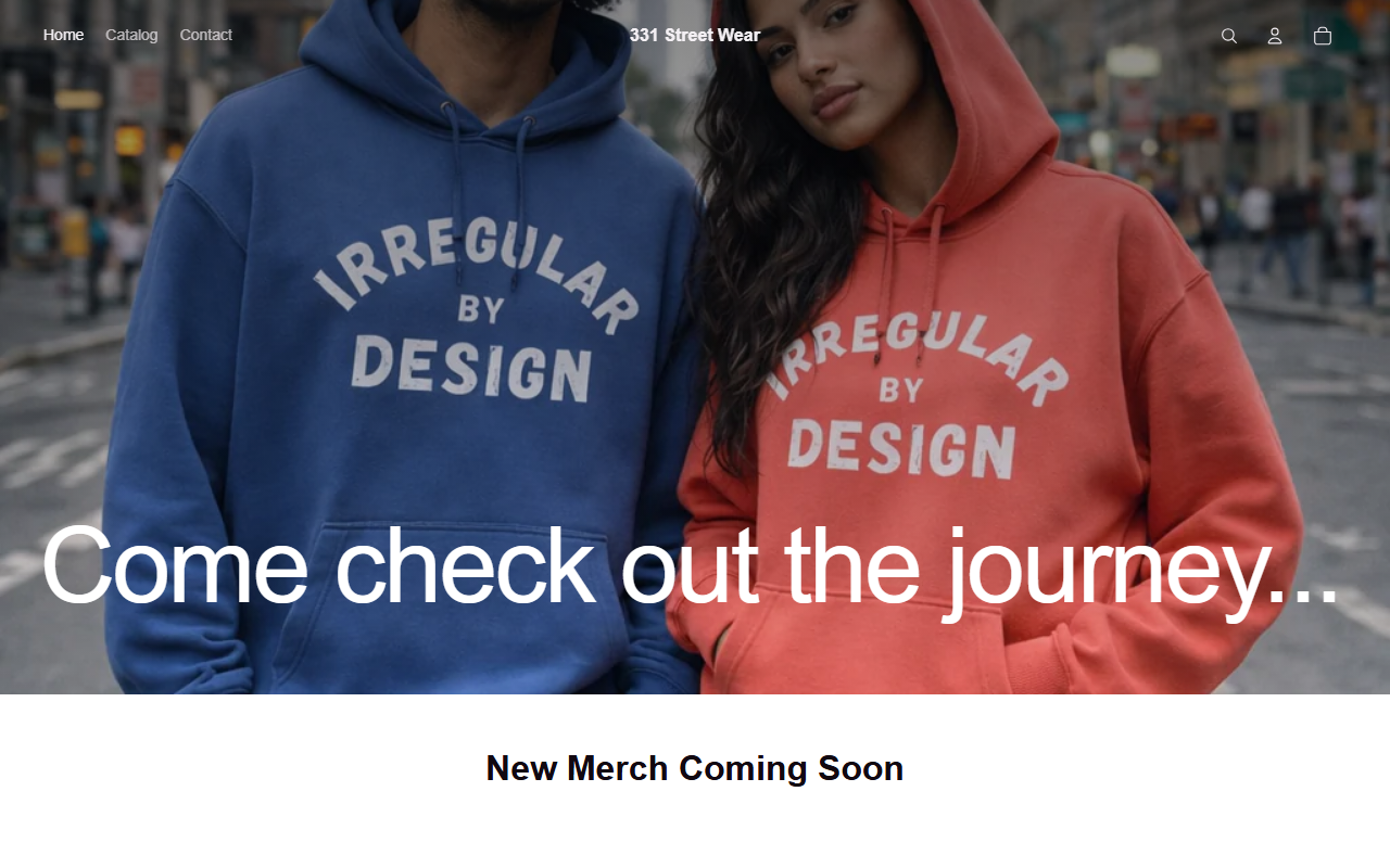 331streetwear.com screenshot