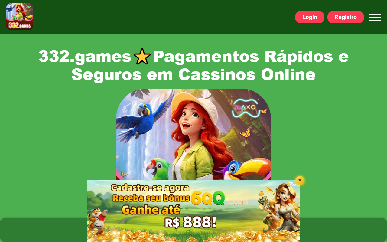 332gameslogin.com screenshot