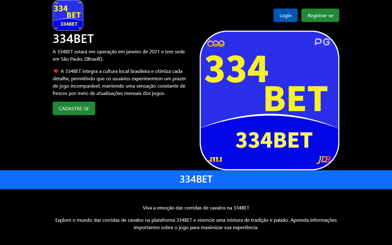 334betbrasil.com screenshot