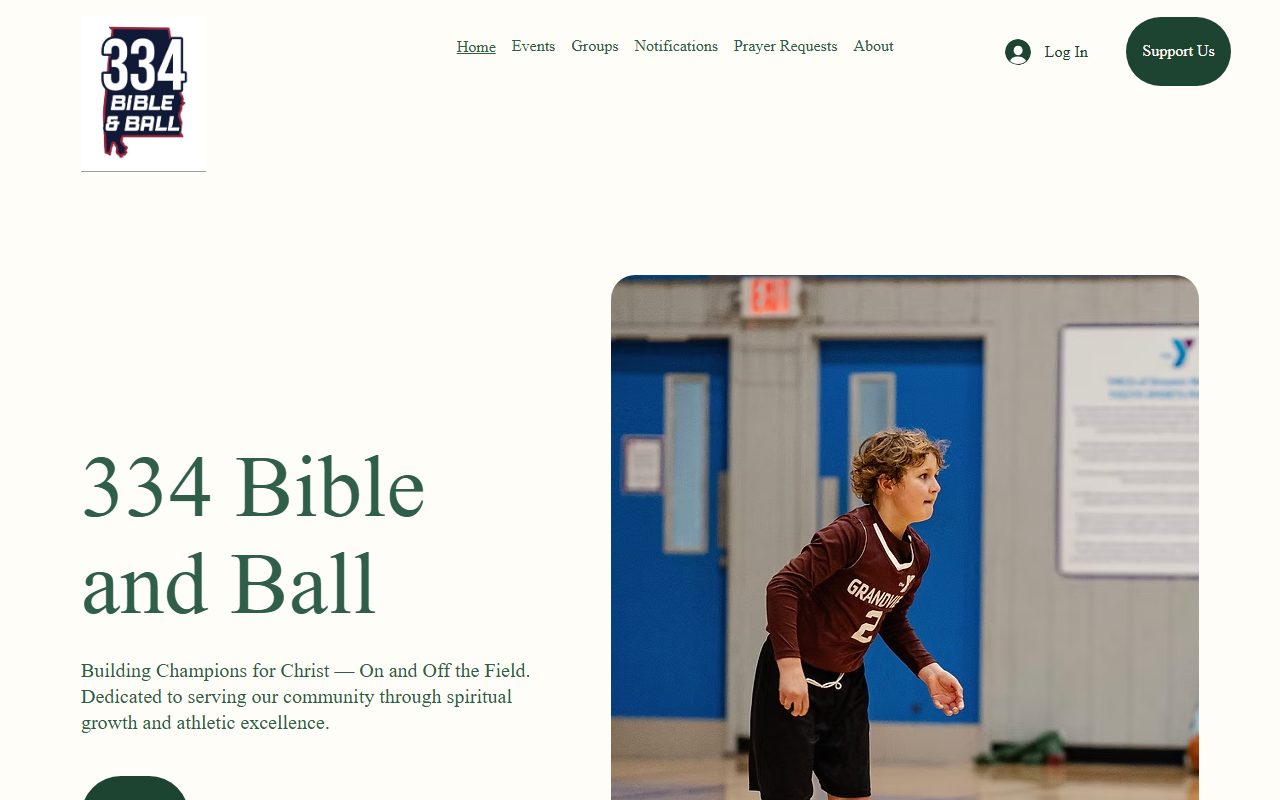 334bibleandball.com screenshot