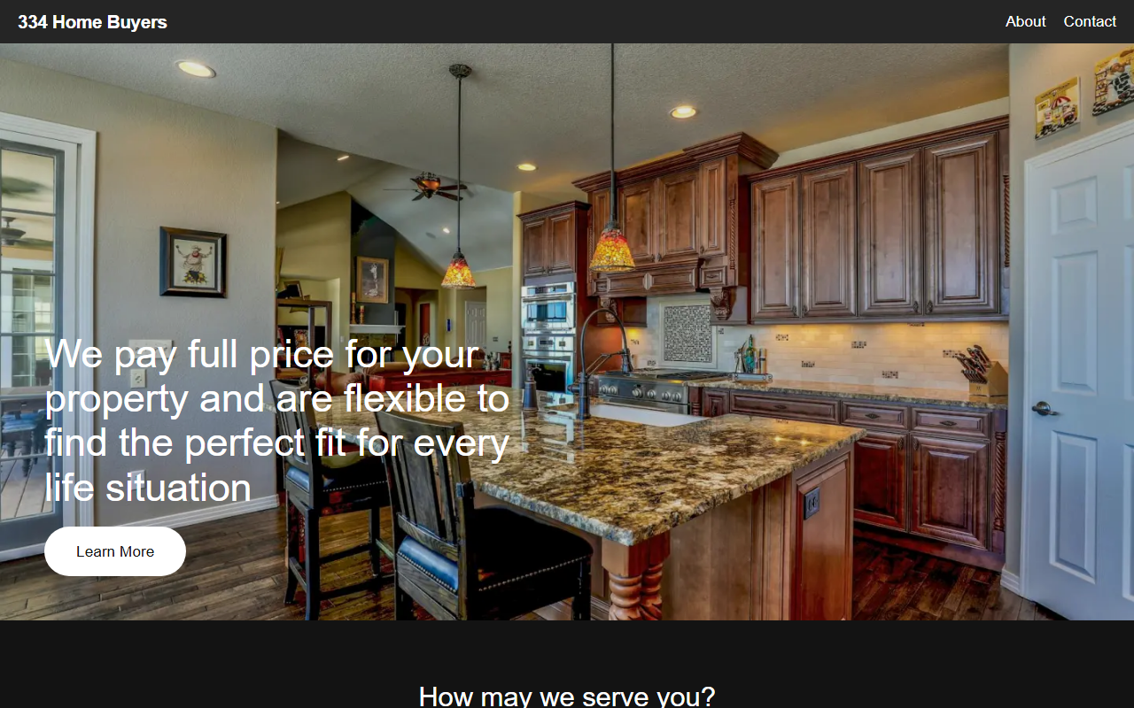 334homebuyers.com screenshot