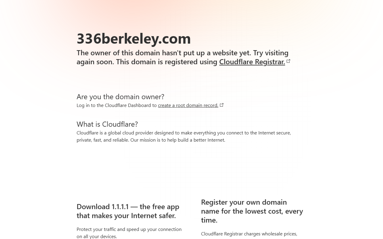 336berkeley.com screenshot