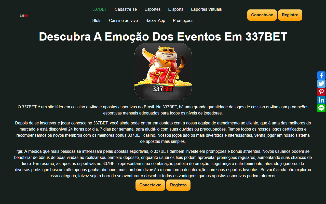 337betbrazil.com screenshot