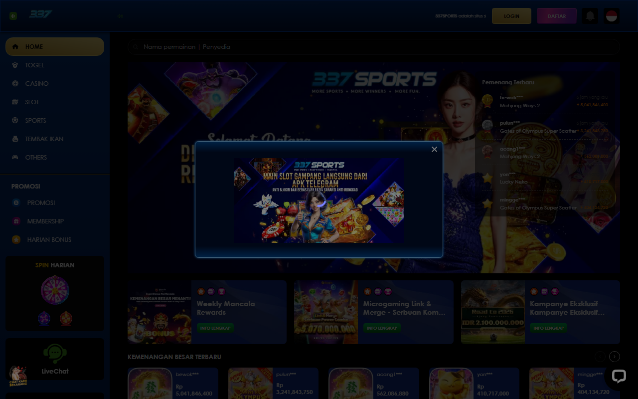 337sportsmas.com screenshot