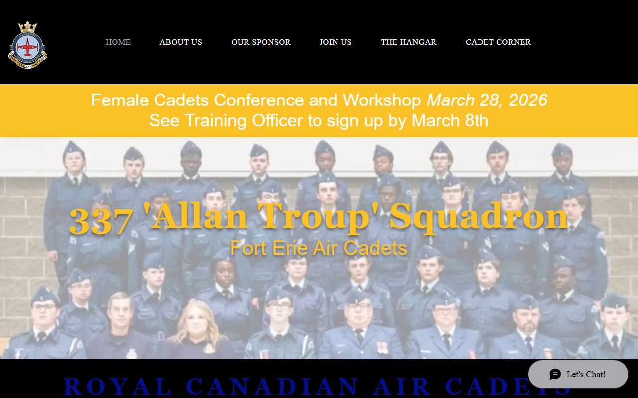 337squadron.com screenshot